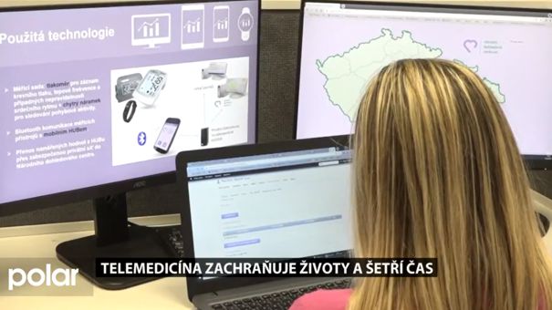 Reportáž TV Polar Telemedicína zachraňuje životy a šetří čas