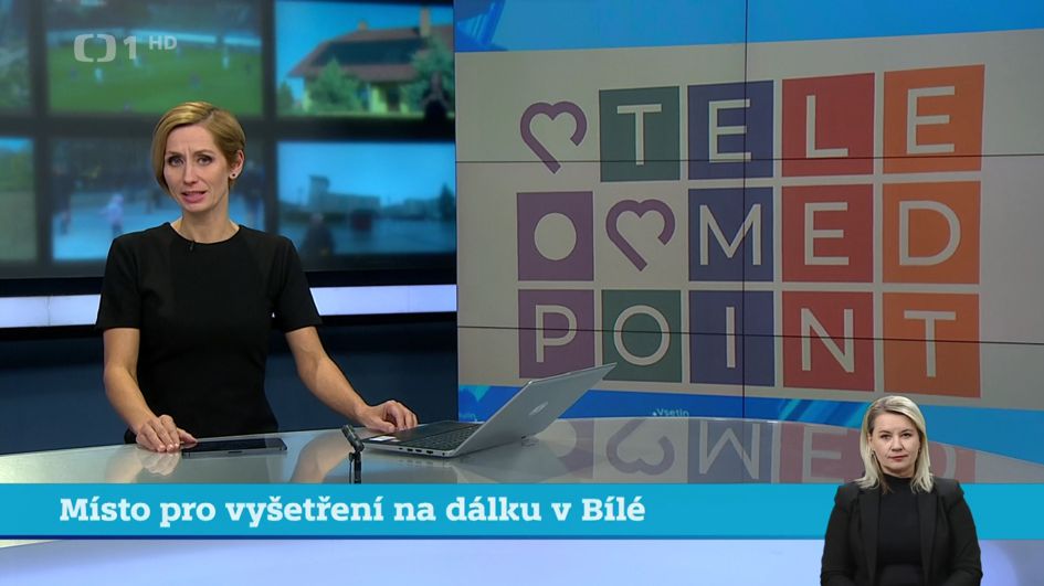 Reportáž ČT ze slavnostního otevření TeleMedPointu